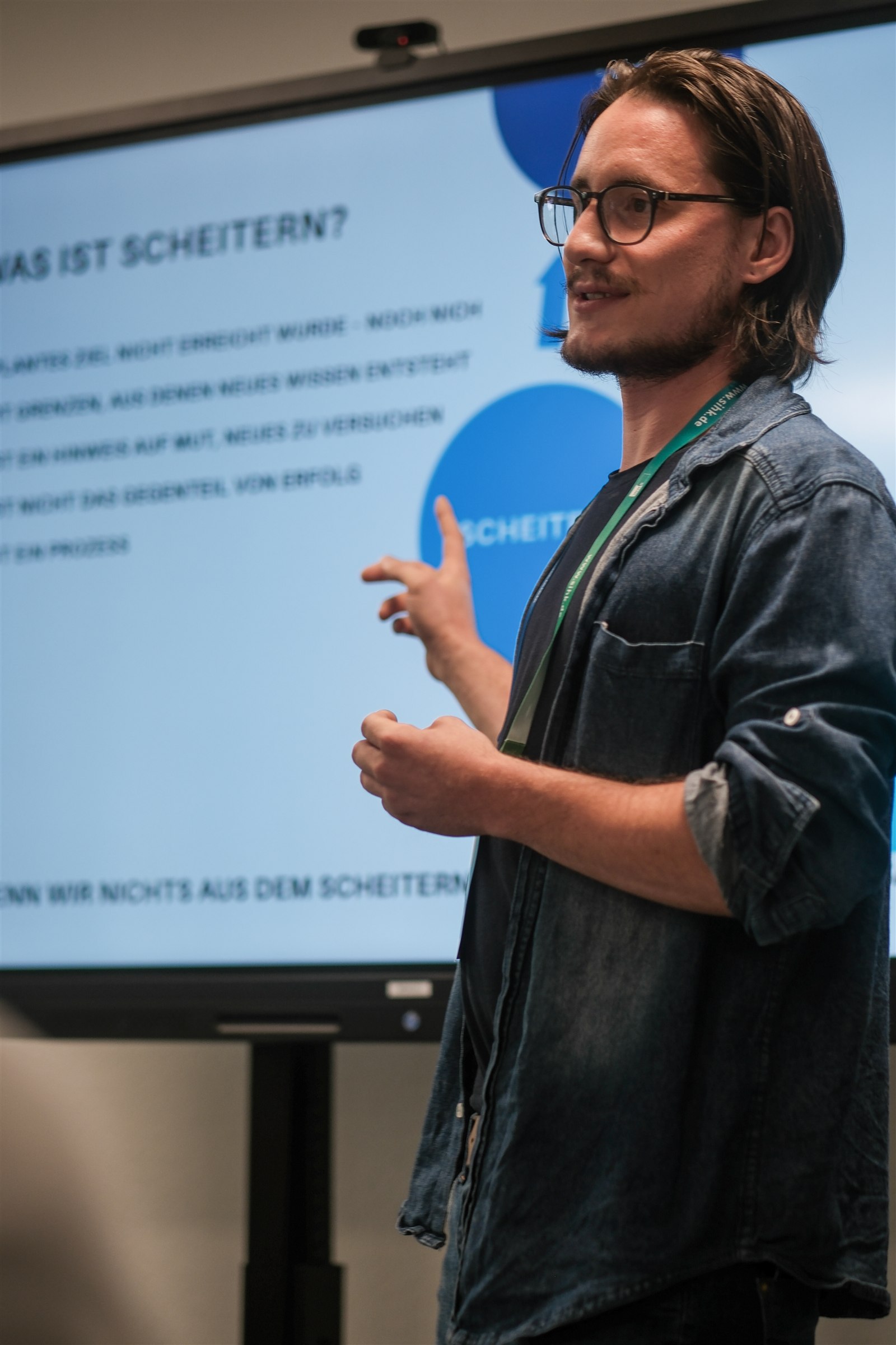 Lucas Kemna als Referent beim DigiDay